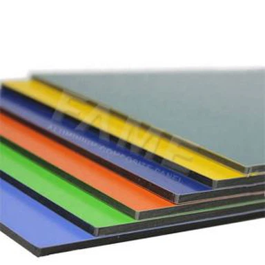 Limyè pwa PVDF aliminyòm konpoze Panel