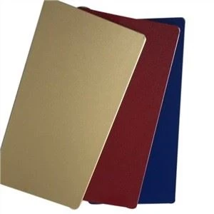 Metal Plastik Fey / rido miray Cladding / Eksterye aliminyom konpoze Panel Acp