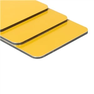 Eksteryè mi bilding materyèl Alucobond / aliminyòm konpoze Panel / ACP